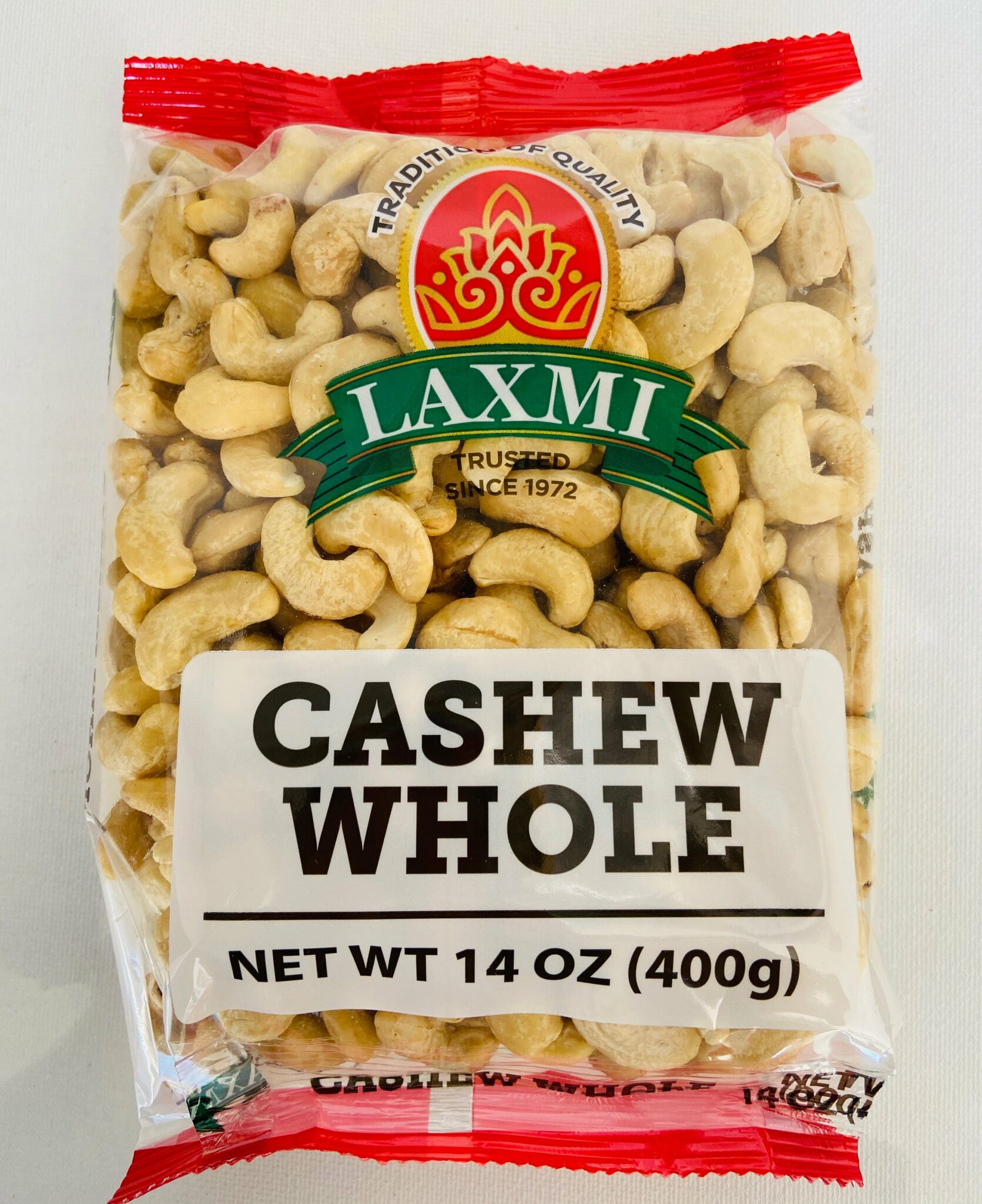 Laxmi cashew whole 14oz DB Online Grocery